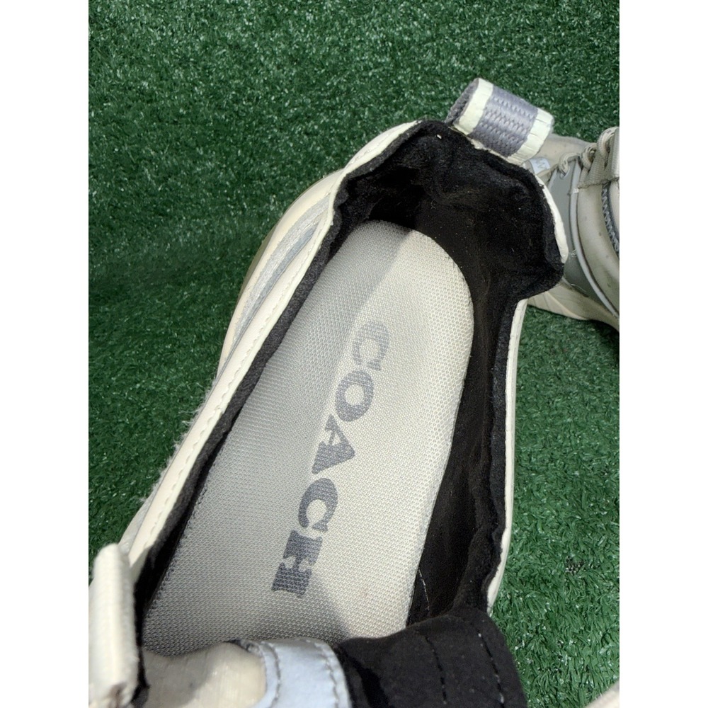 Coach Men's CitySole Runner Signature Sneakers Beige Tan Comfort Shoes Size‎ 8 D - Picture 8 of 10